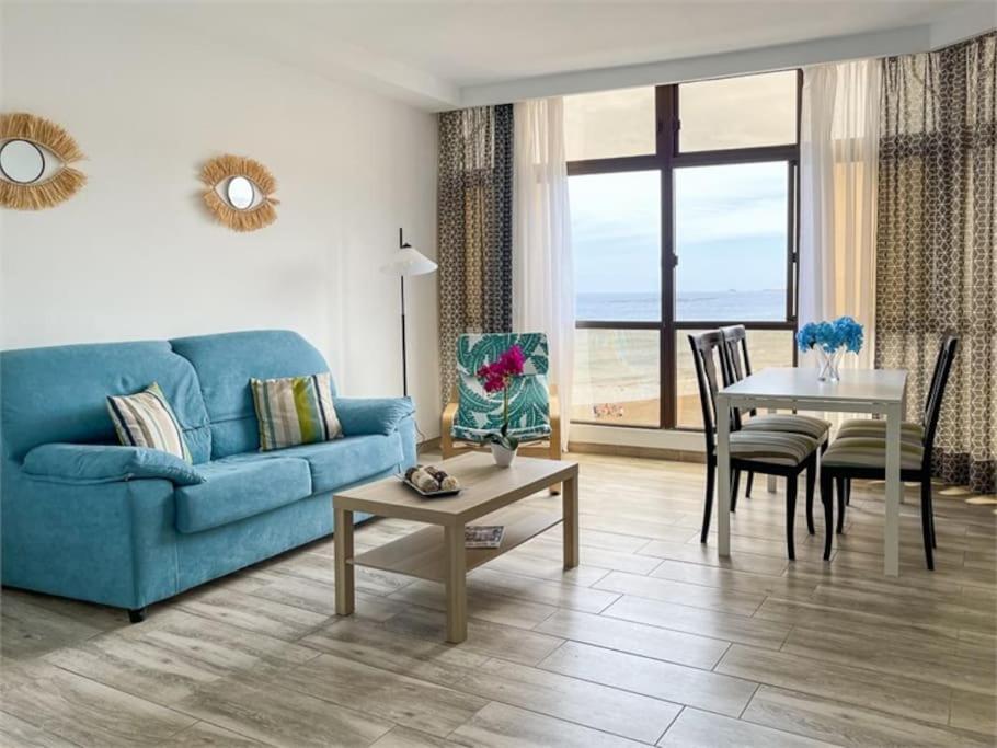 Beachfront Apartment Incl Highspeed Wifi Melenara Luaran gambar